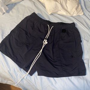 Converse Cutter, Basketball Shorts - All Black - Unisex Size Small